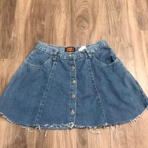 Vintage jean skirt